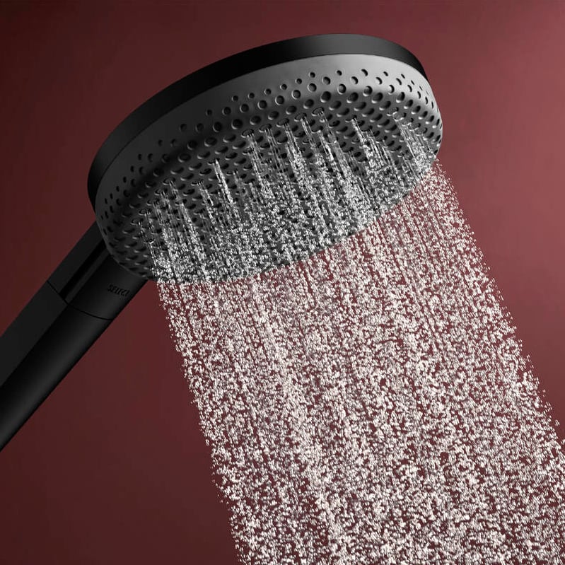 Hansgrohe Raindance Alive Select S 125 Handdoucheset 3 straalsoorten Mat Zwart