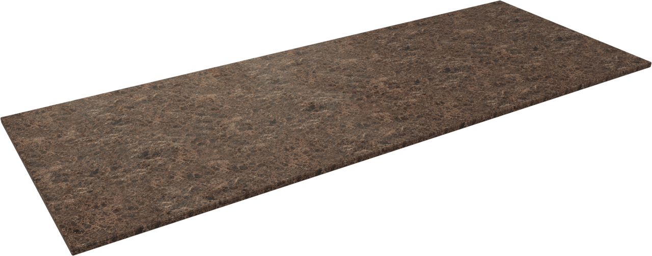 Balmani Stretto enkel of dubbel tablet Dark Emperador marmer 150 x 55 cm