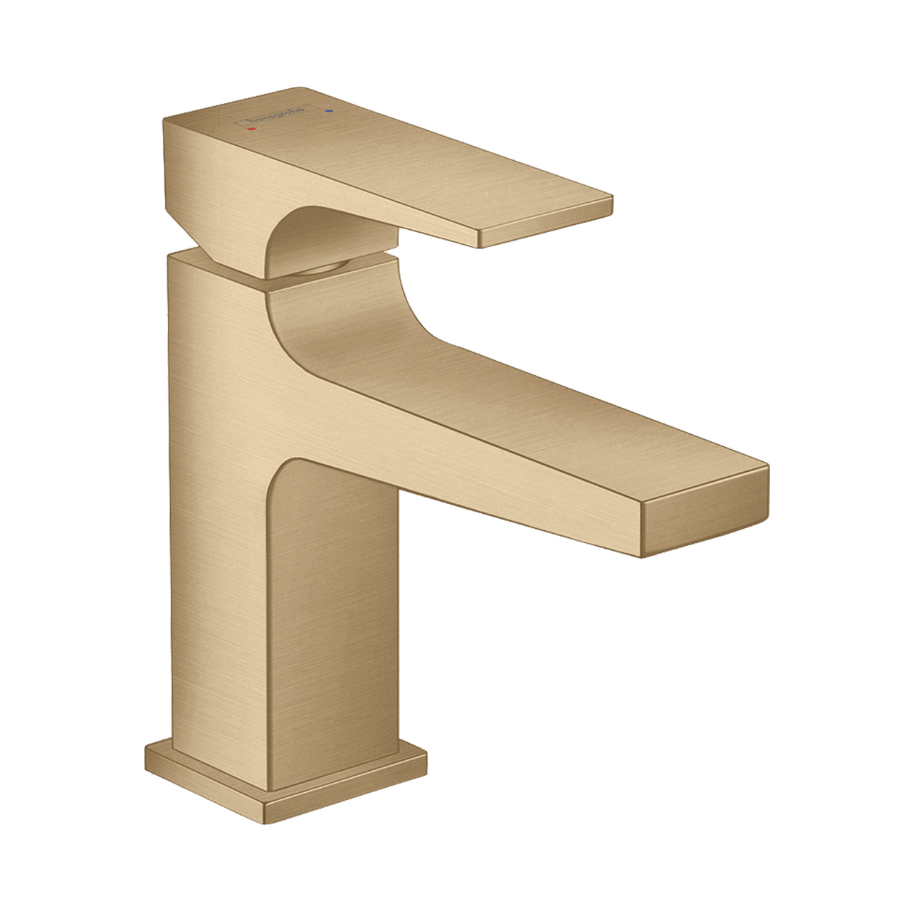 Hansgrohe Metropol 100 wastafelkraan Brushed Bronze
