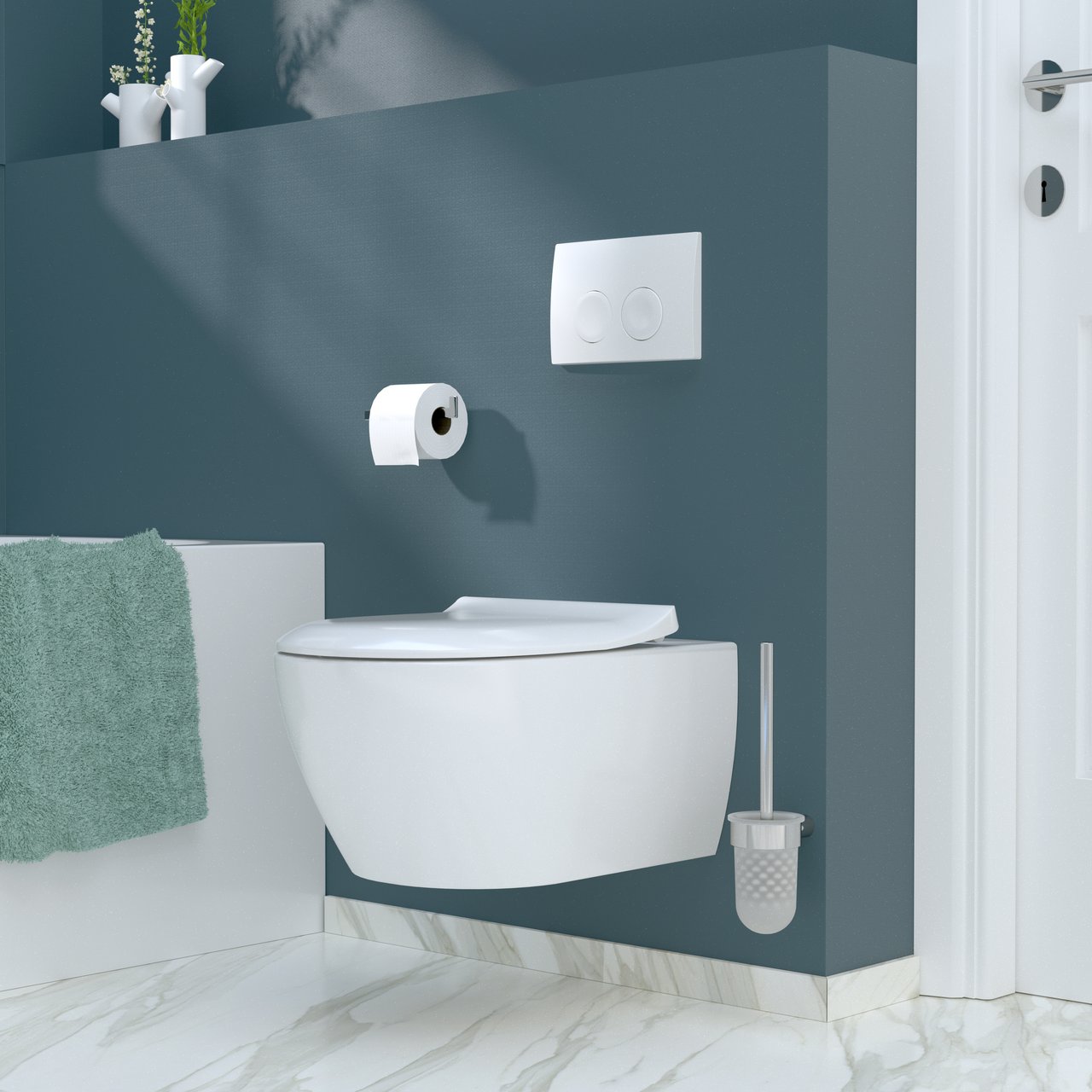 Villeroy & Boch Subway abattant slimseat blanc brillant frein de chute pour Subway WC