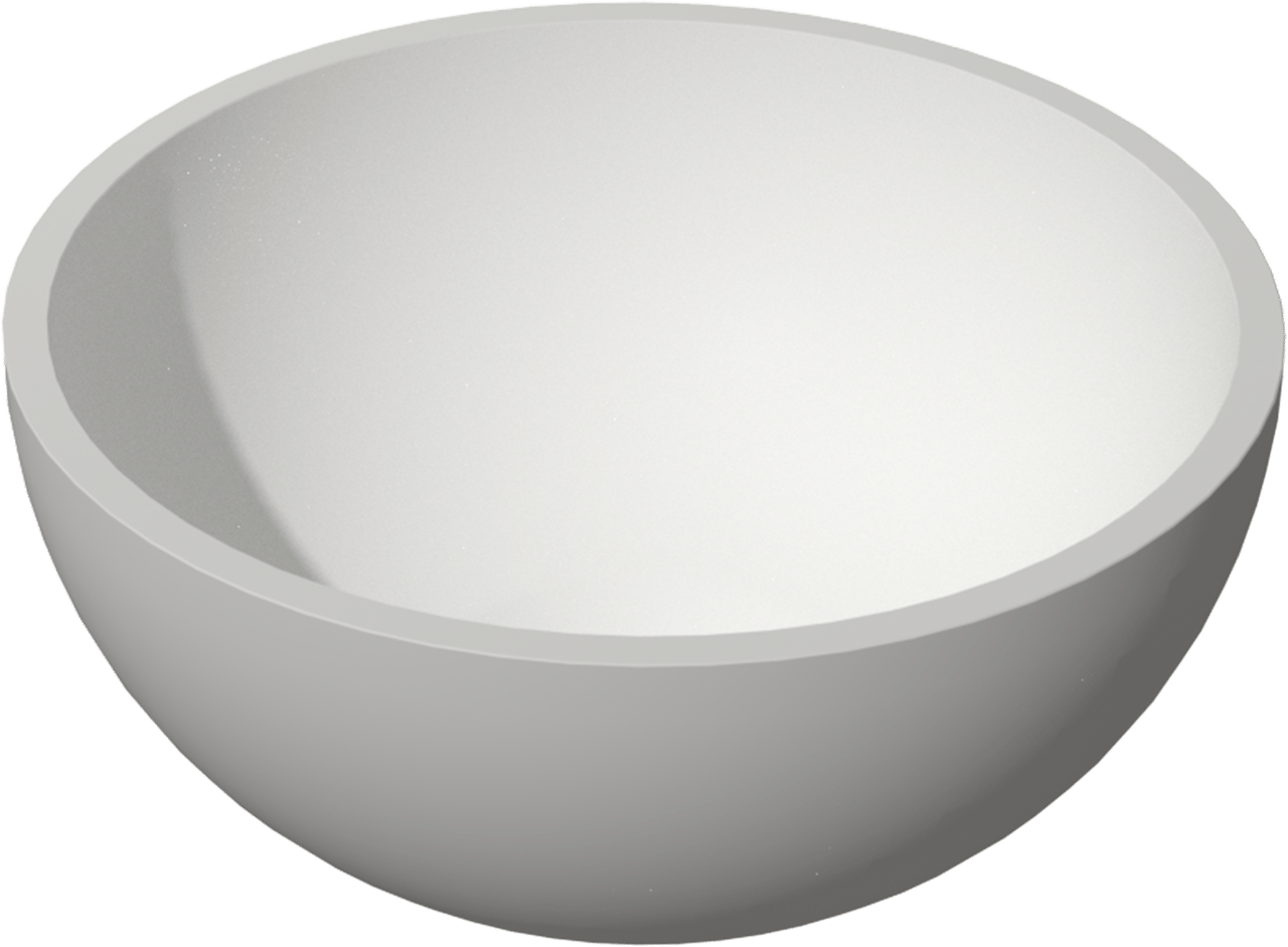 Balmani Jazz XS waskom matte Solid Surface rond Ø 22 cm