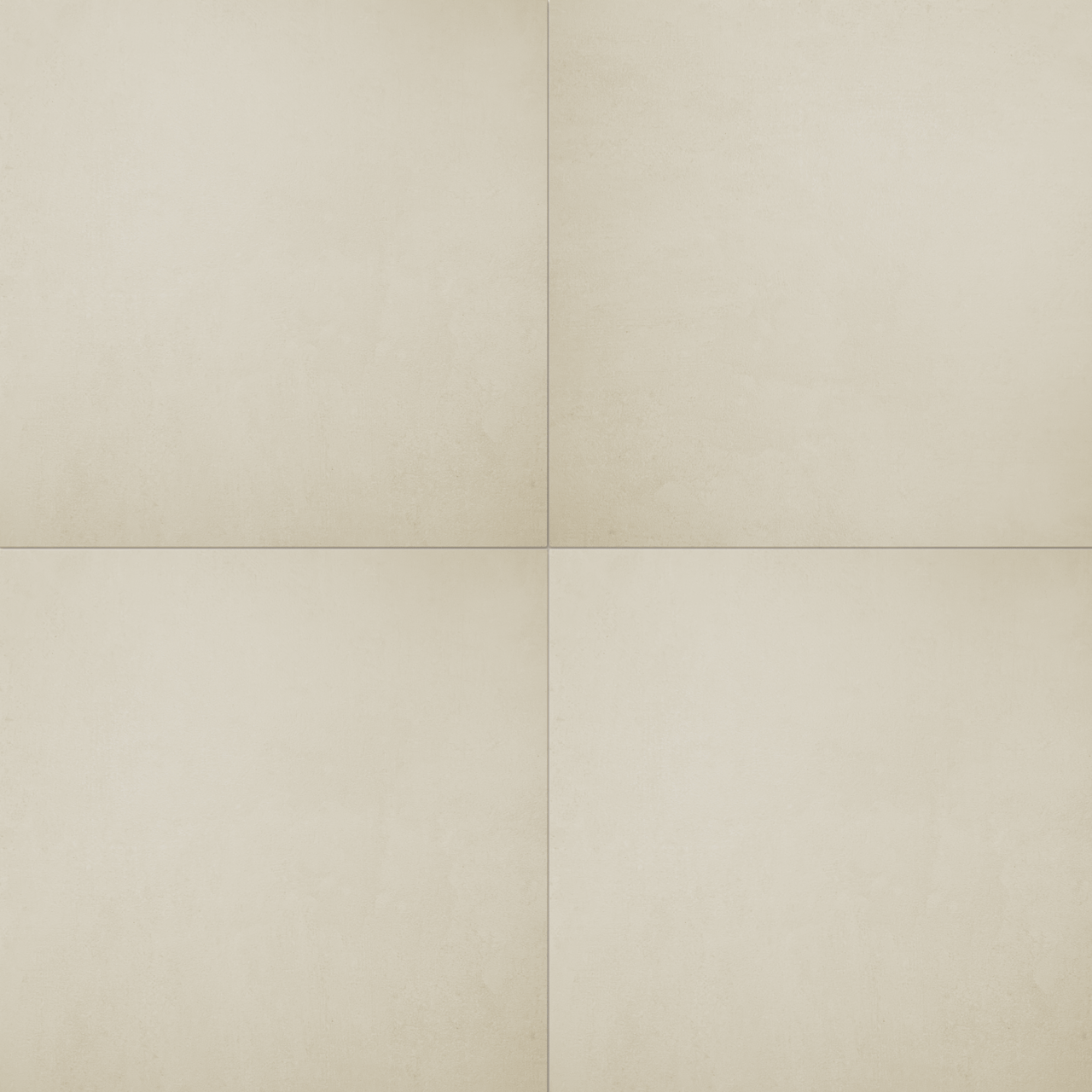 Carruzo Arav carrelage en céramique sol et mur 4 carreaux 60x60cm Crema