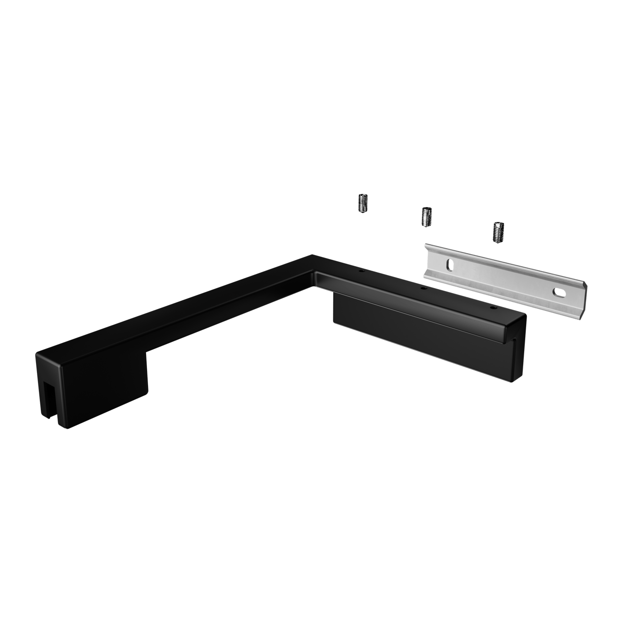 Balmani Modular korte stabilisatiestang links 18x14cm mat zwart
