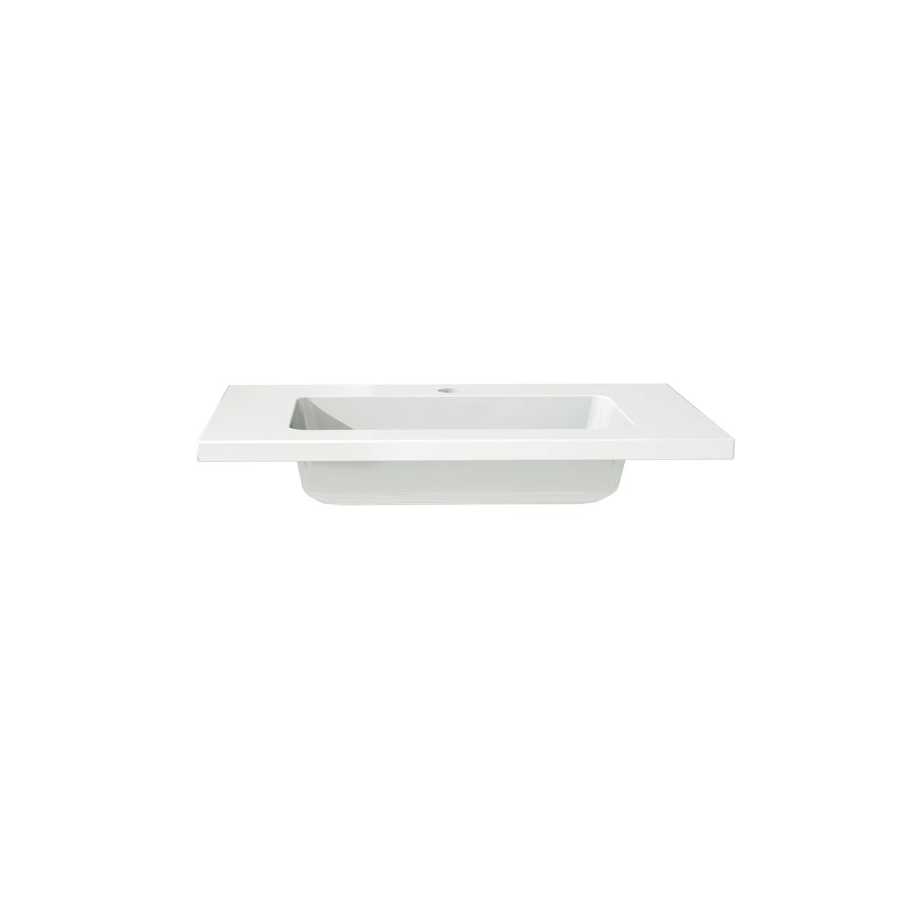 Storke Diva vasque simple marbre composite brillant 60 x 40 cm