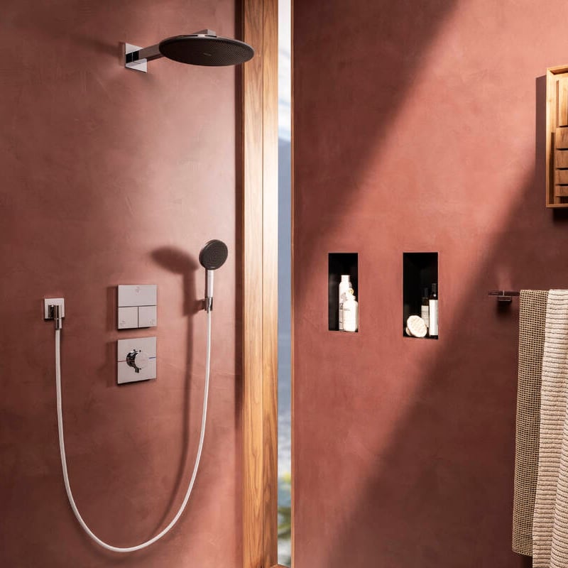 Hansgrohe Raindance Alive Select S 125 set douchette 3 fonctions de jet Chrome Brillant