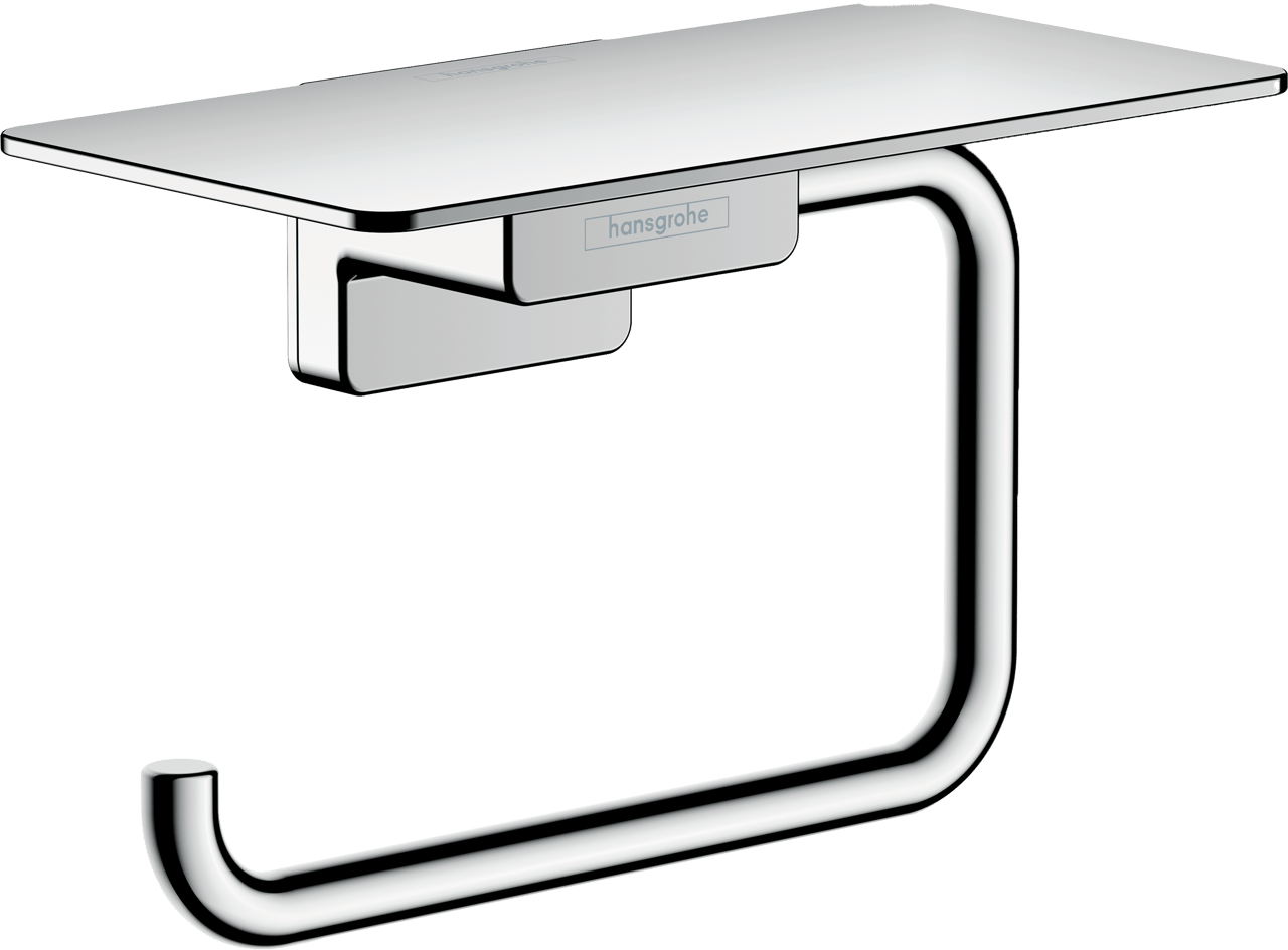Hansgrohe AddStoris Wc-rol houder glanzend chroom