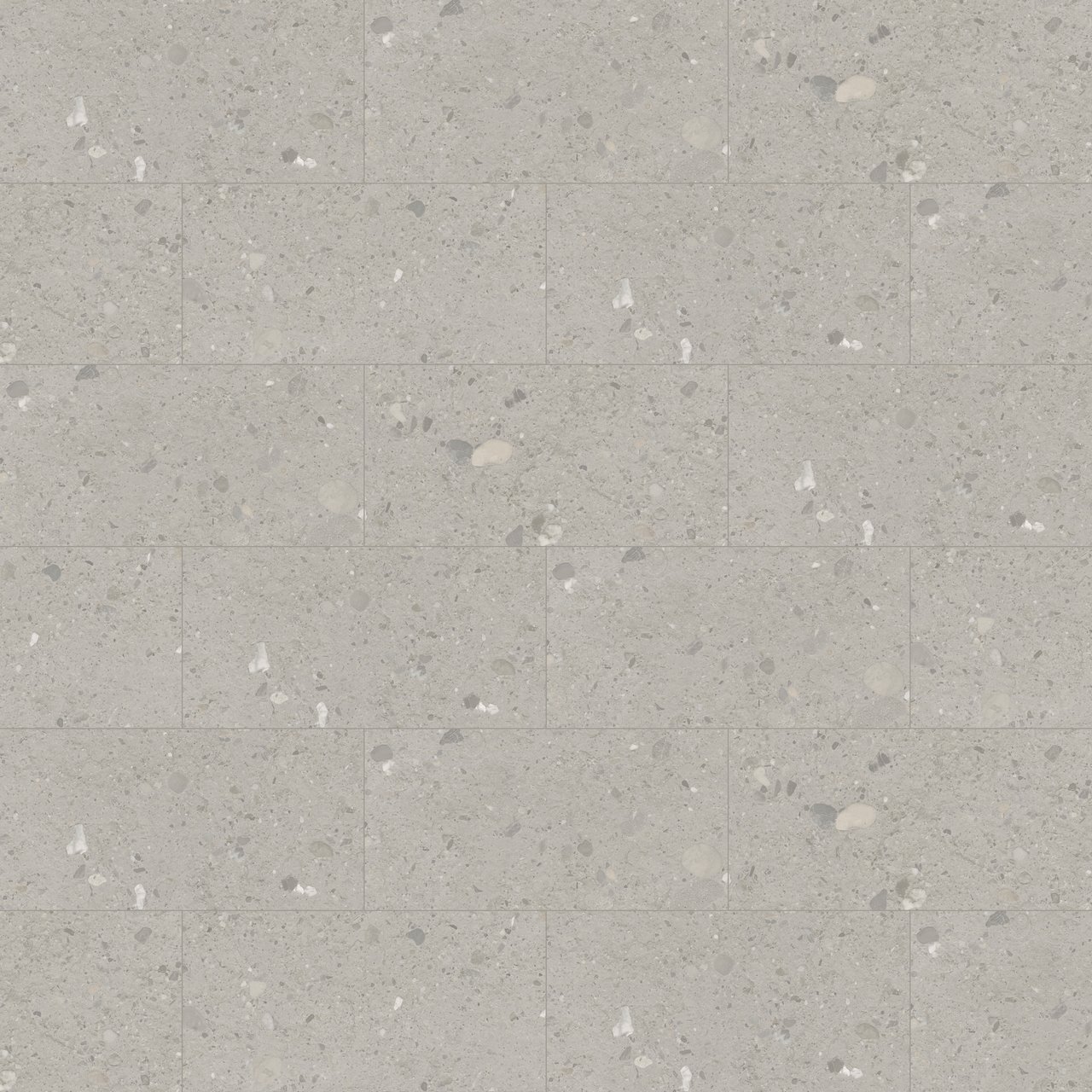 Florris Stockholm SPC klik vinyl vloer, 6 stuks, 40x80cm, Lunar Grey