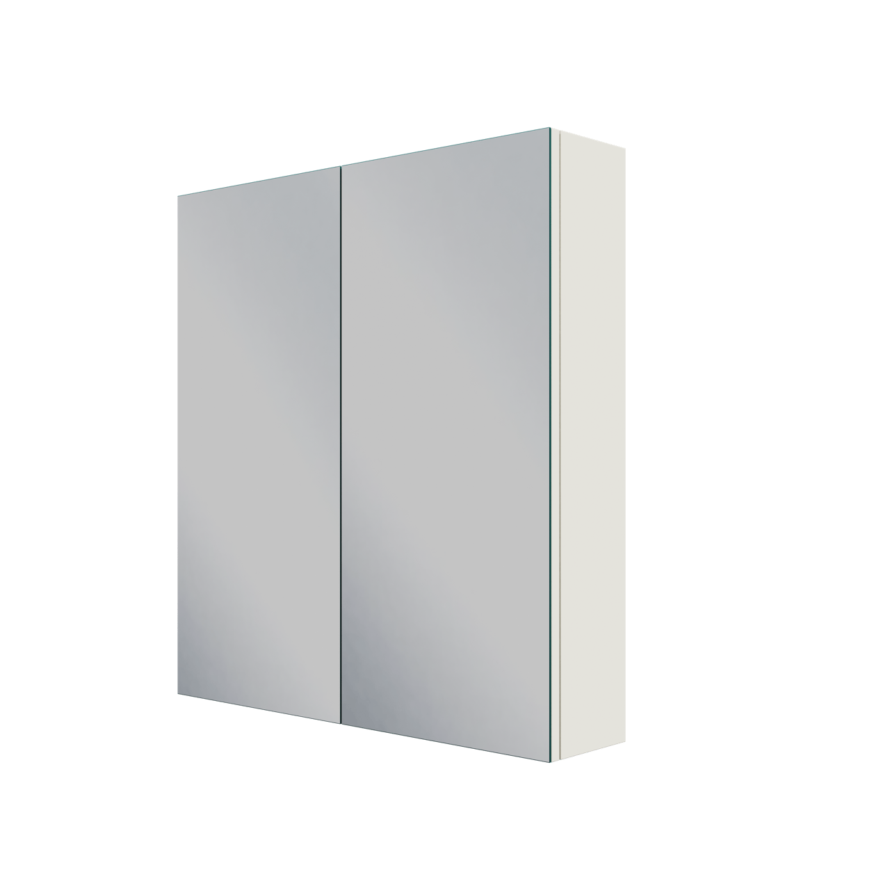 Linie Montro spiegelkast 70 x 75 cm mat wit