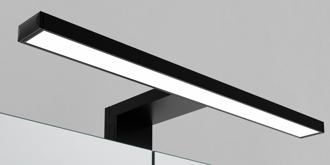 Luca Varess Delos LED verlichting 30 cm zwart