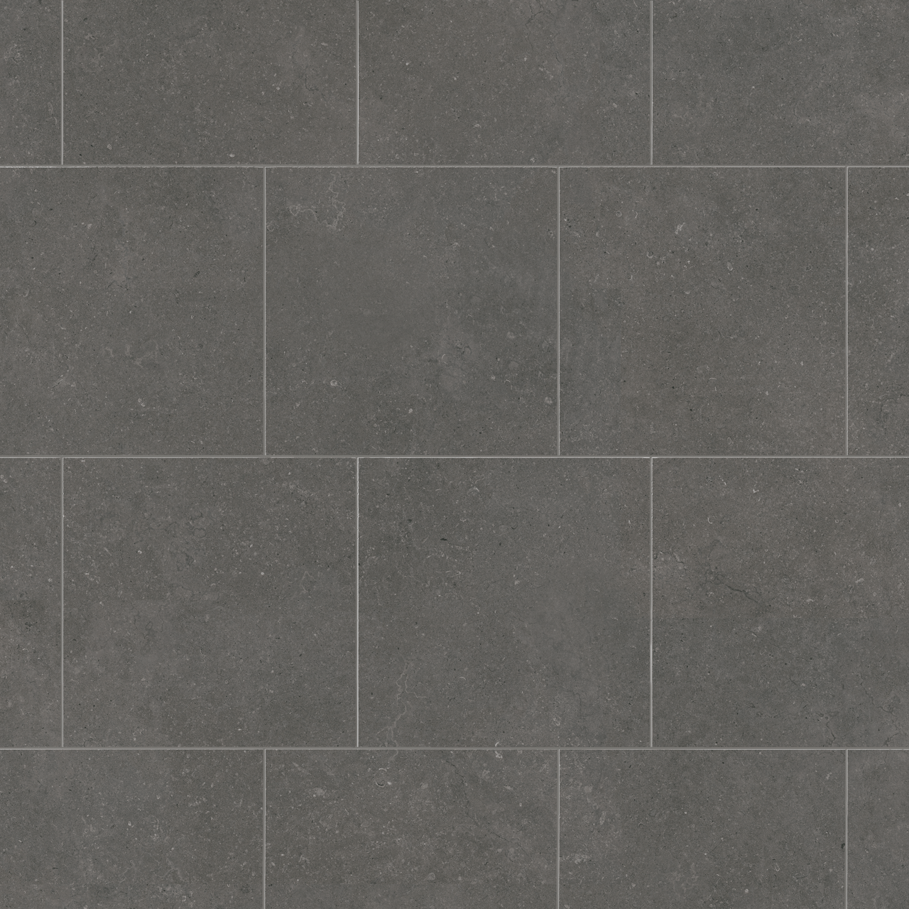 Carruzo Sierra keramische vloer- en wandtegels 4 stuks 60x60cm Grafito