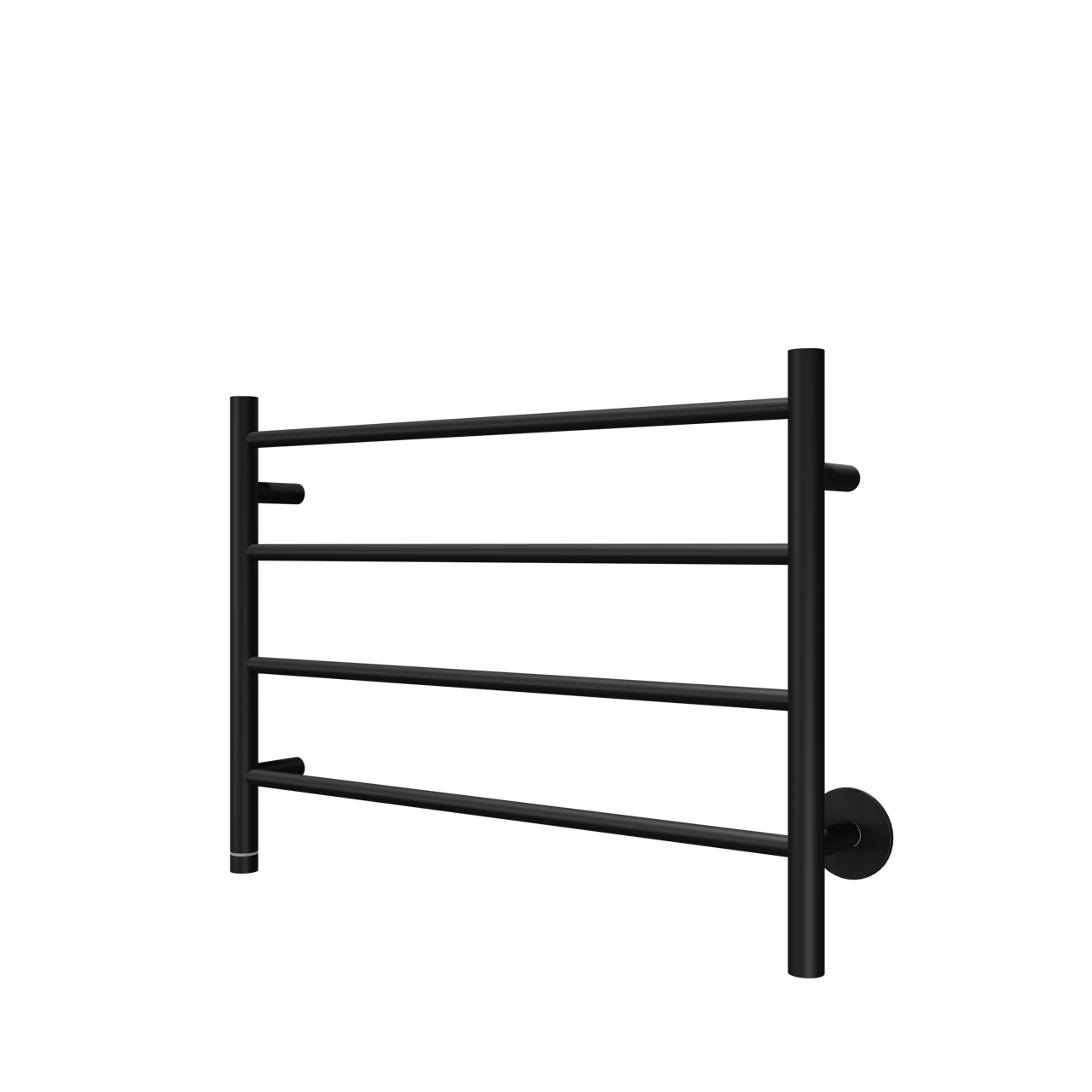 Blaufoss Odda Basso Handtuchwärmer 55 x 75 cm Schwarz matt 50W