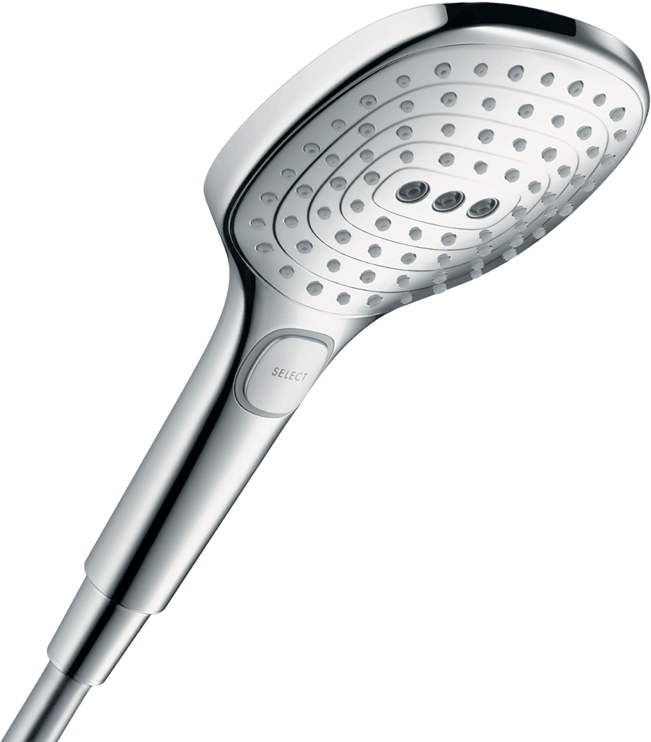 Hansgrohe Raindance Select E120 handdouche 3 straalfuncties Glanzend Chroom