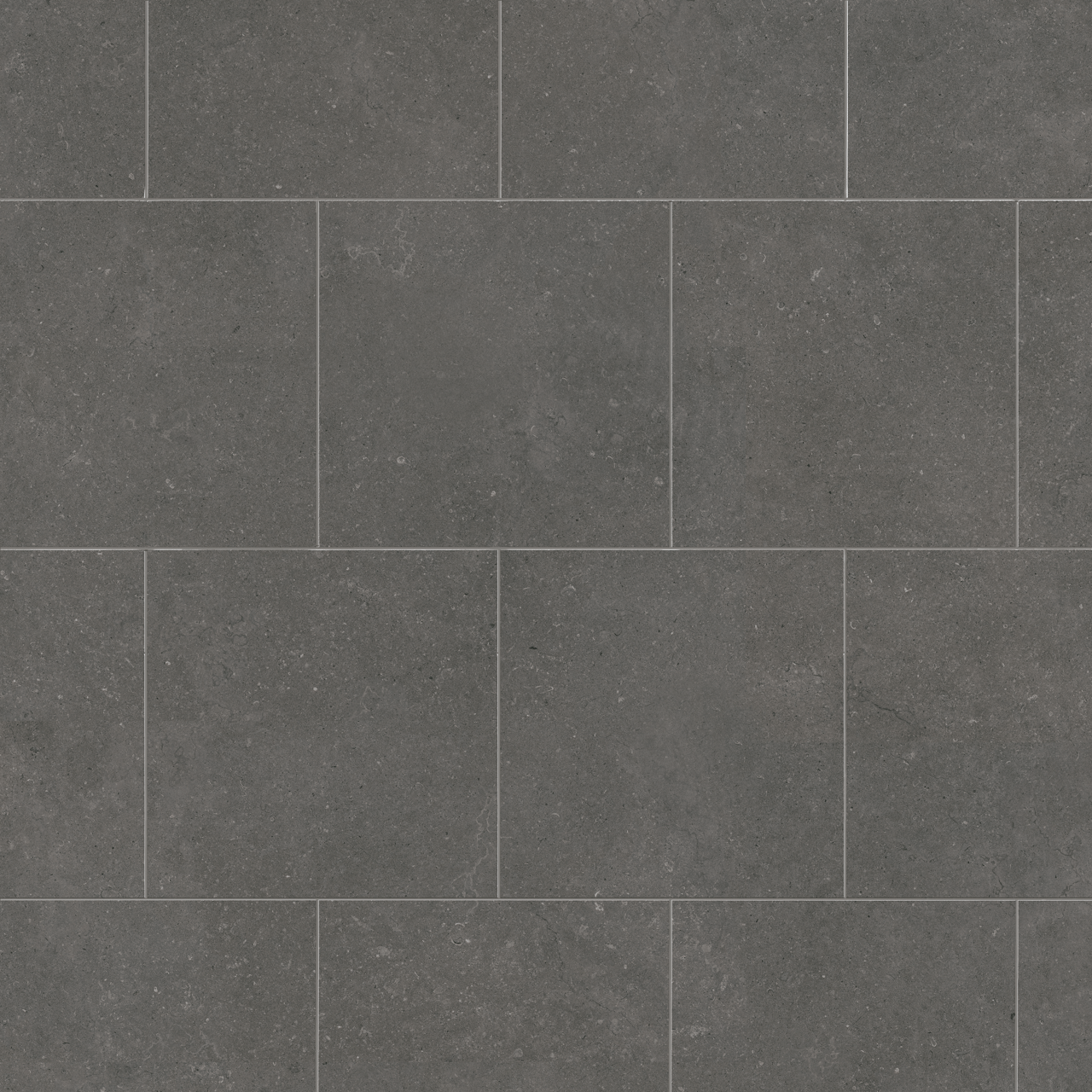 Carruzo Sierra keramische vloer- en wandtegels 4 stuks 60x60cm Grafito