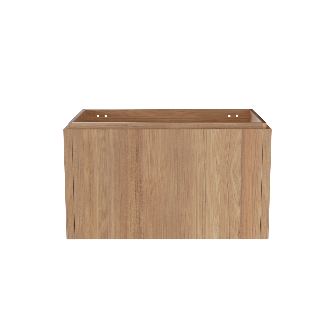 Balmani Eclips zwevende wastafelonderkast 90 x 55 cm Teak 2 lades