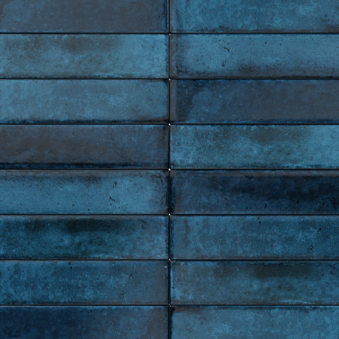 Carruzo Volcan keramische wandtegels 32 stuks 6x25cm Azul