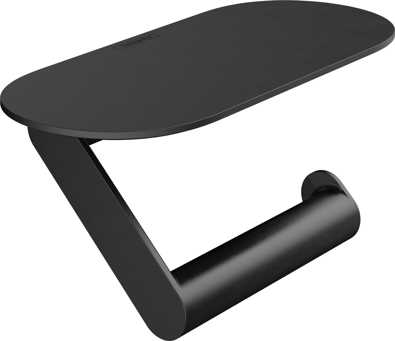 Hansgrohe WallStoris Wc-rol houder mat zwart