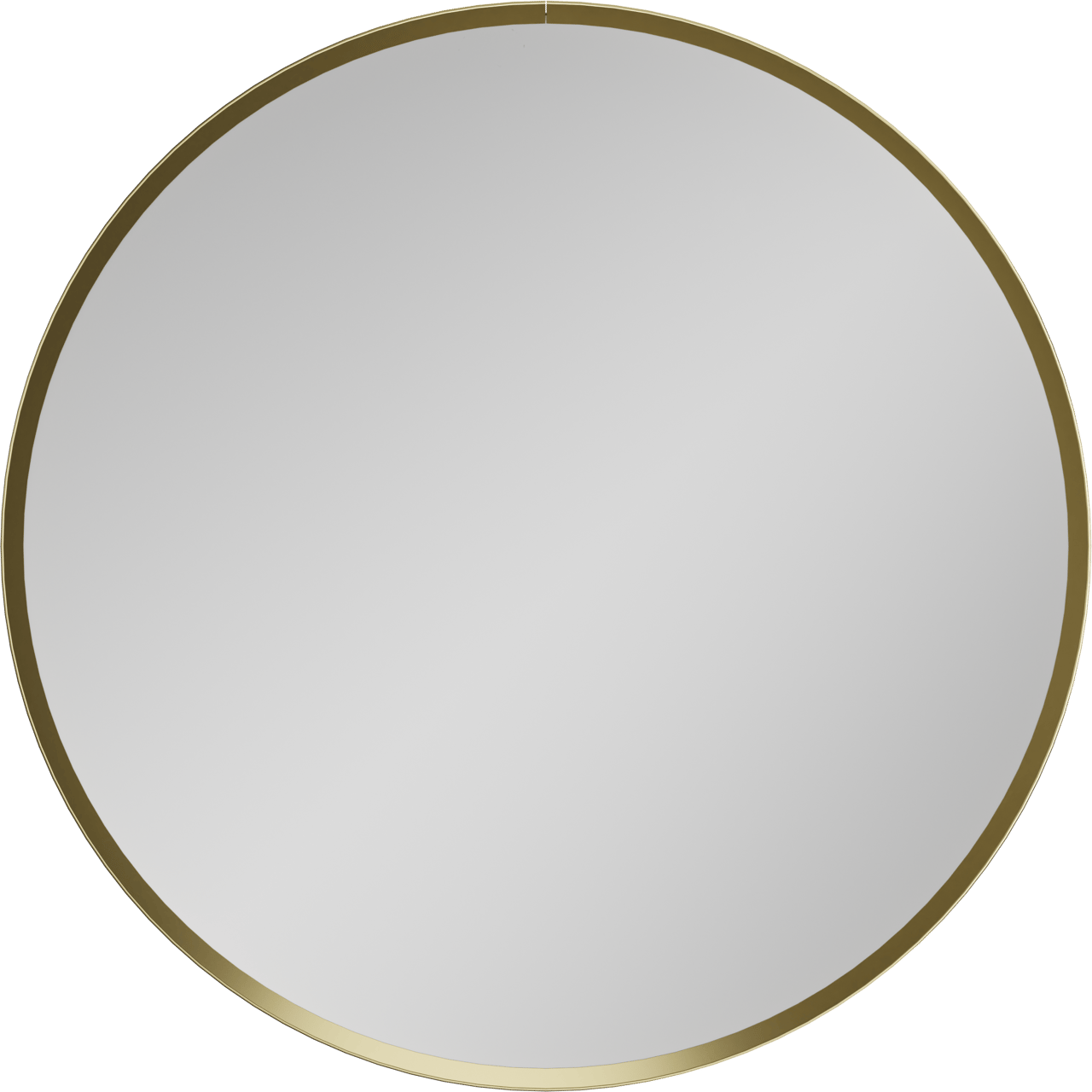 Balmani Auro ronde toiletspiegel Brushed Champagne Gold Ø 45 cm