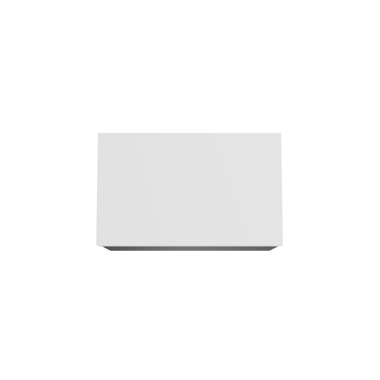 Balmani Mitra meuble salle de bains suspendu 90 x 55 cm noir mat avec Dominus tablette simple en solid surface blanc mat