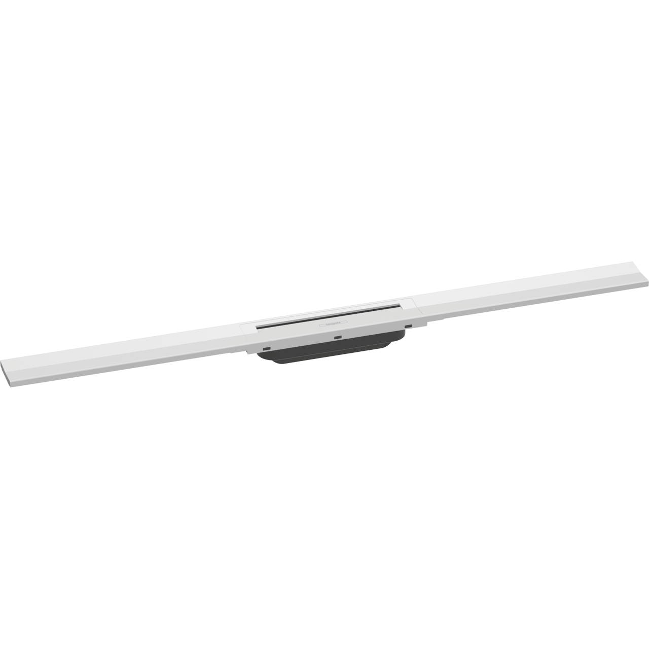 Hansgrohe RainDrain Flex kit de finition pour rigole de douche découpable 90cm Blanc Mat