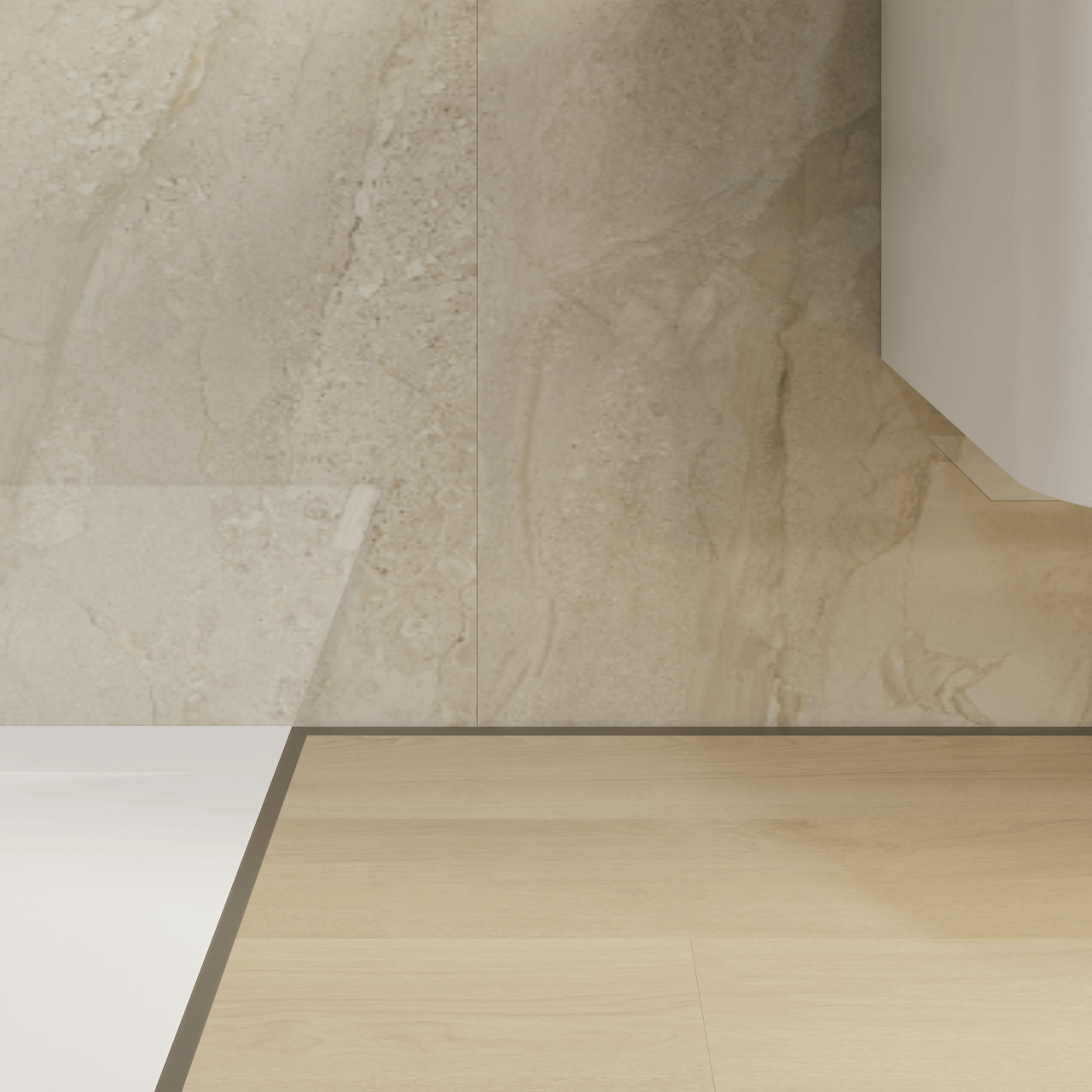 Florris Sevilla SPC wandpanelen, 2 stuks, 120x260cm, Caldera Gloss