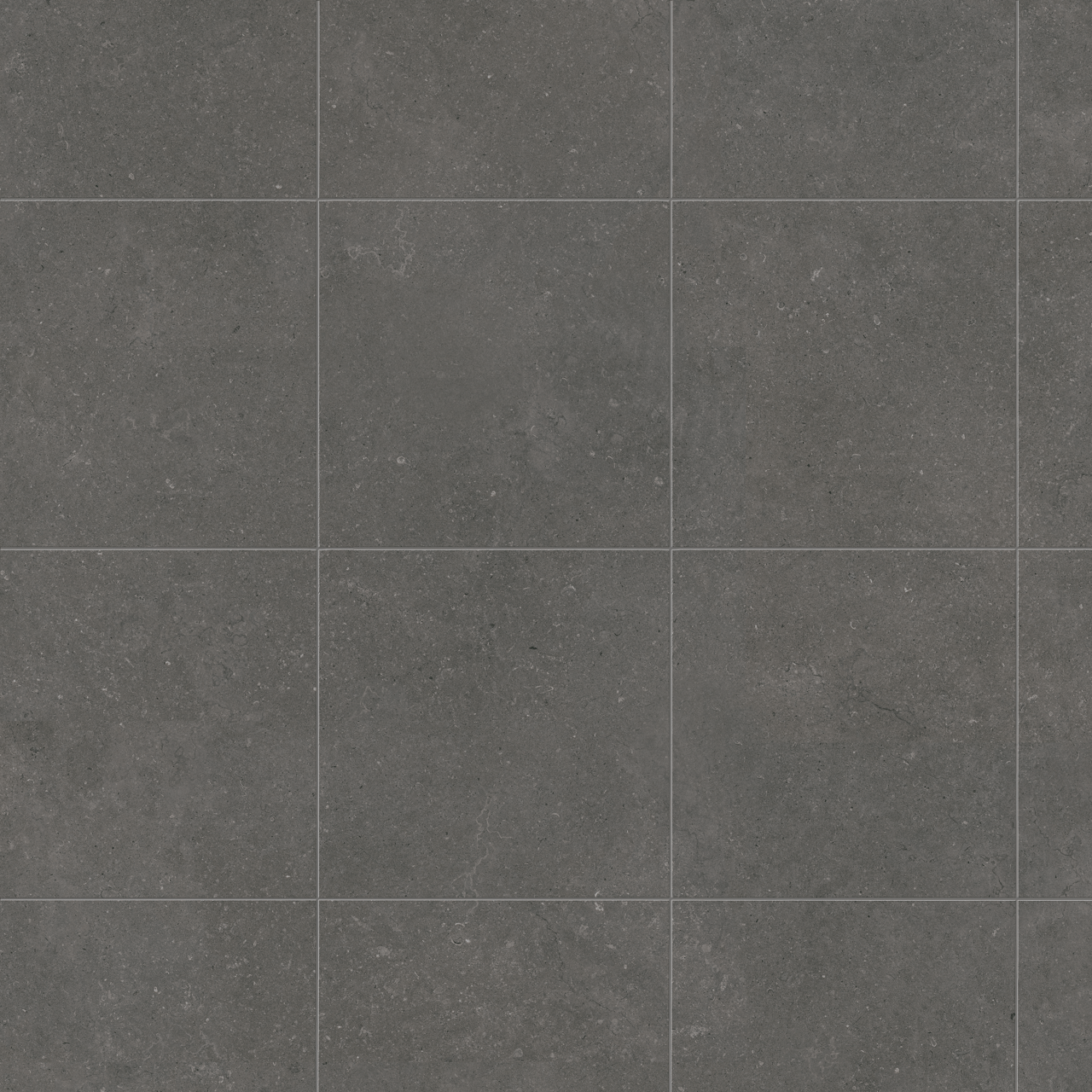 Carruzo Sierra keramische vloer- en wandtegels 4 stuks 60x60cm Grafito