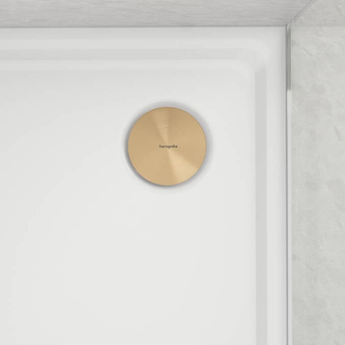 Hansgrohe Raindrain Staro afdekplaat doucheafvoer Brushed Bronze