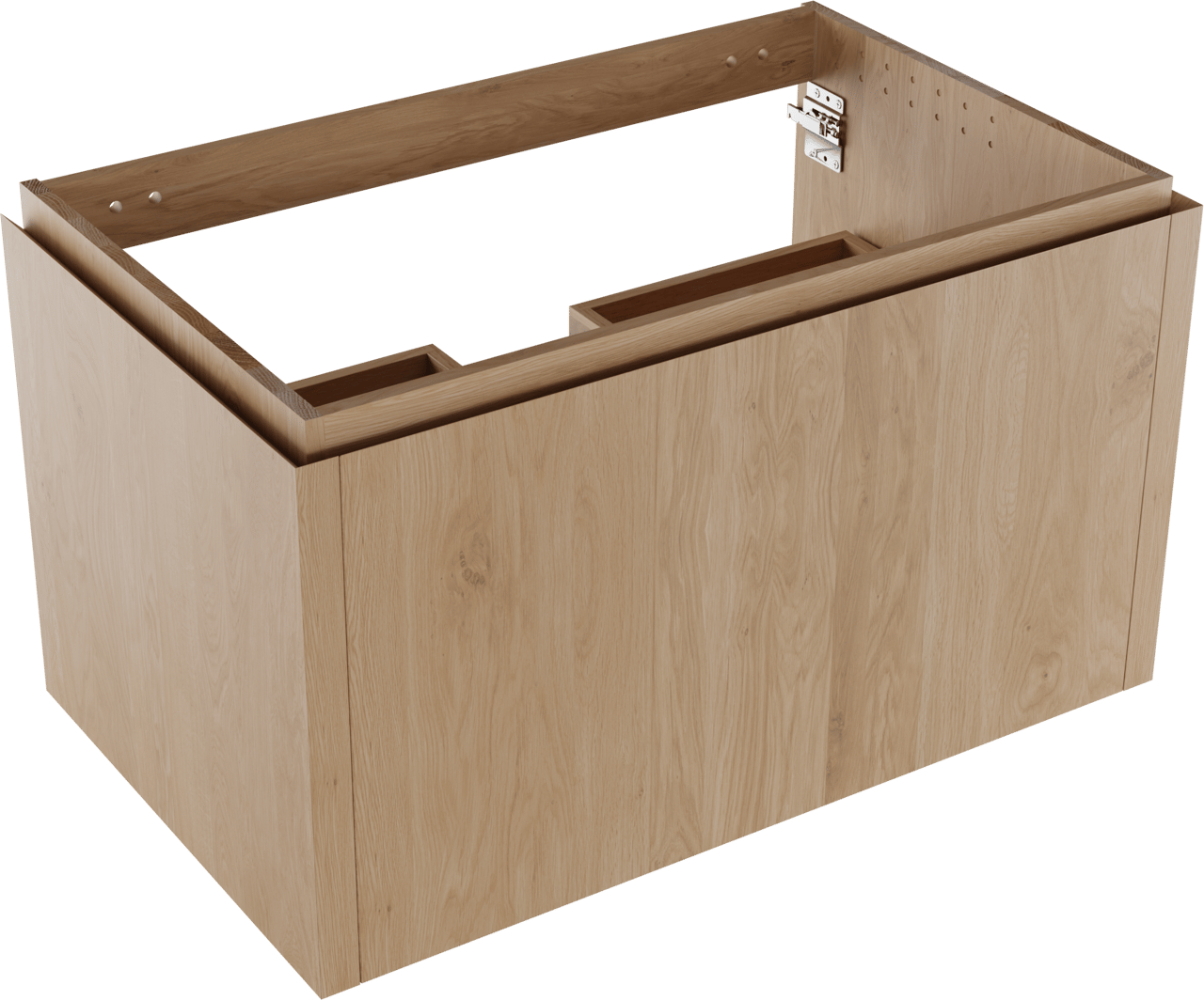 Balmani Eclips meuble sous-lavabo suspendu 90 x 55 cm Chêne naturelle 2 tiroirs