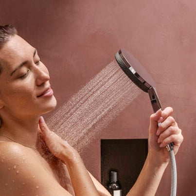 Hansgrohe Raindance Alive Select S 125 douchette 3 fonctions de jet Chrome Brillant
