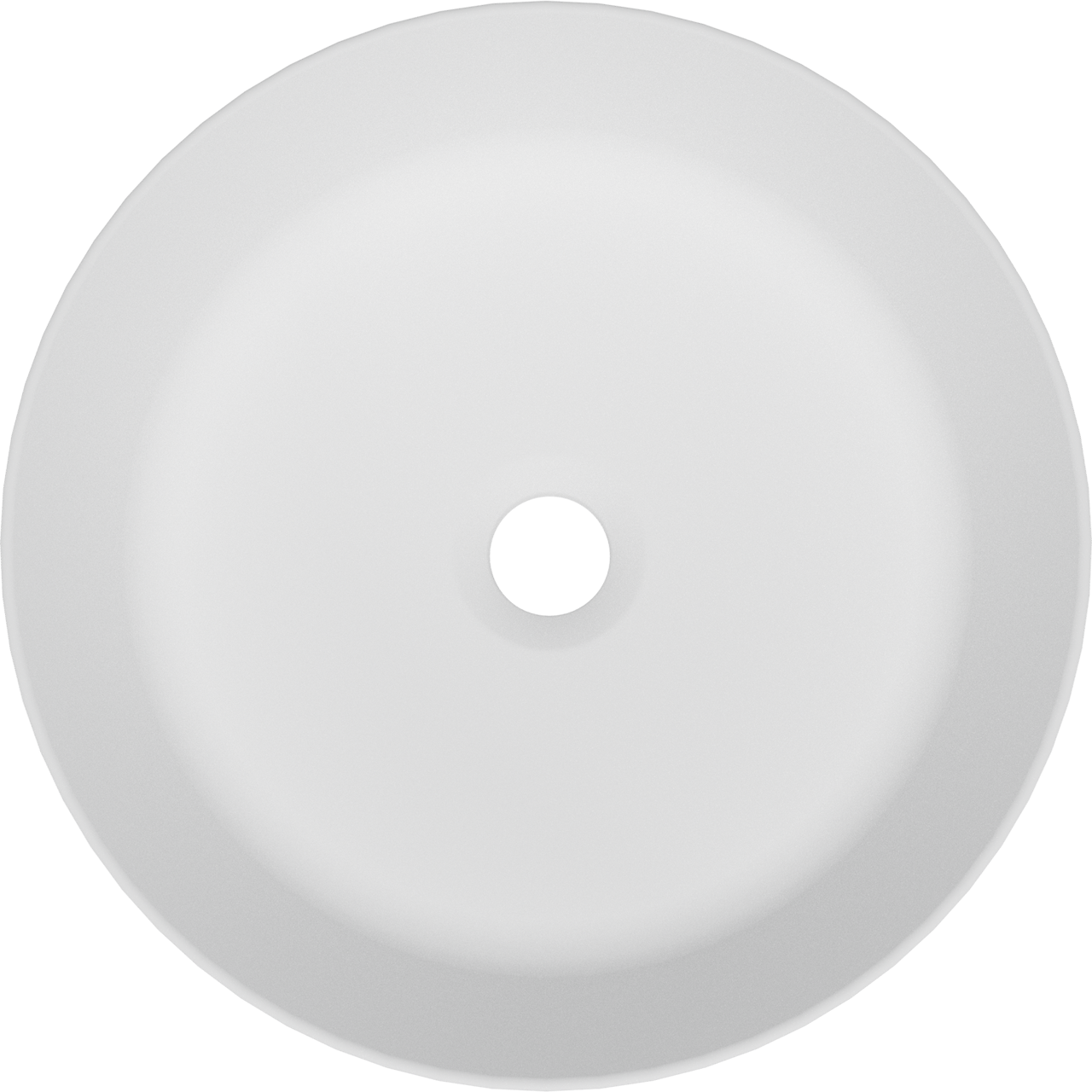 Storke Cona vasque à poser Solid Surface mat rond Ø 36 cm