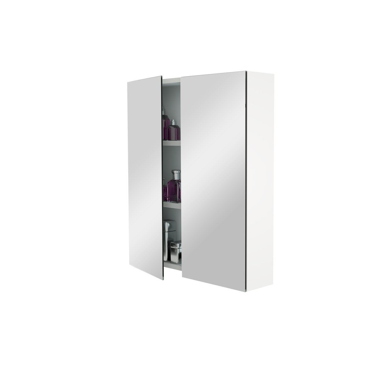 Storke Reflecta spiegelkast 65 x 75 cm mat wit