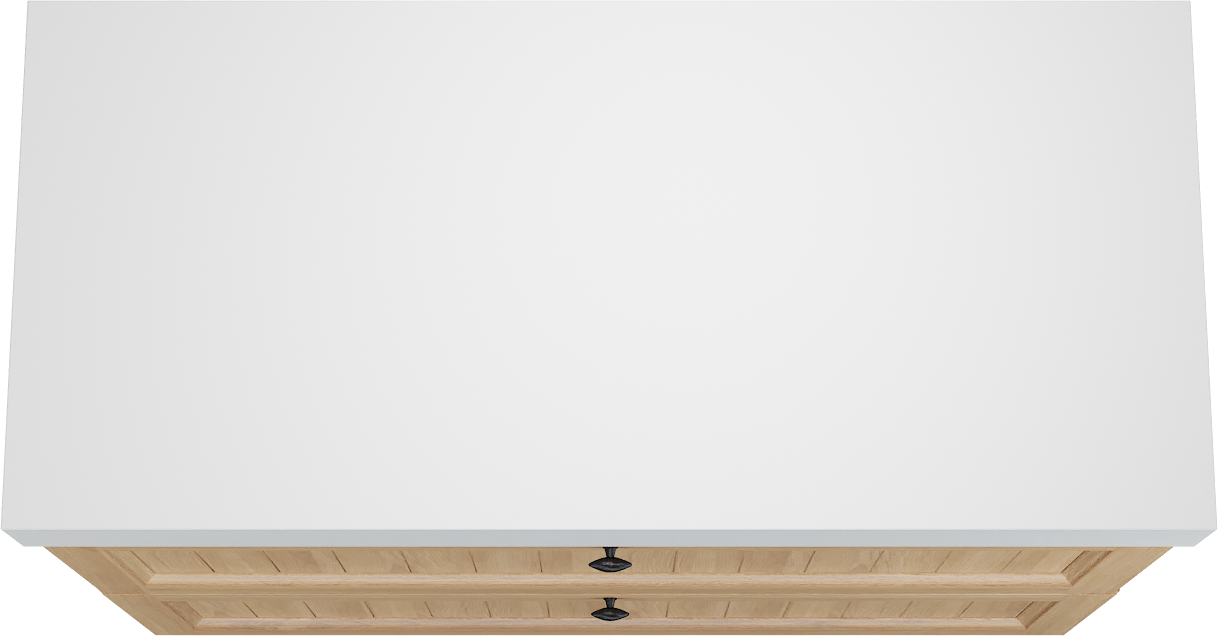 Balmani Lemon staand badkamermeubel 120 x 55 cm, fineer natuur eik met Dominus enkel of dubbel tablet in mat wit