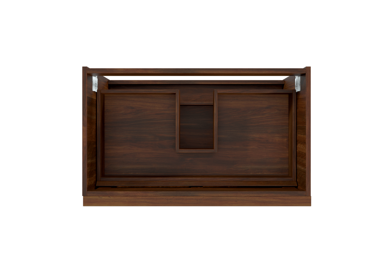 Balmani Forma meuble sous-vasque suspendu 90 x 55 cm noyer Américain 2 tiroirs