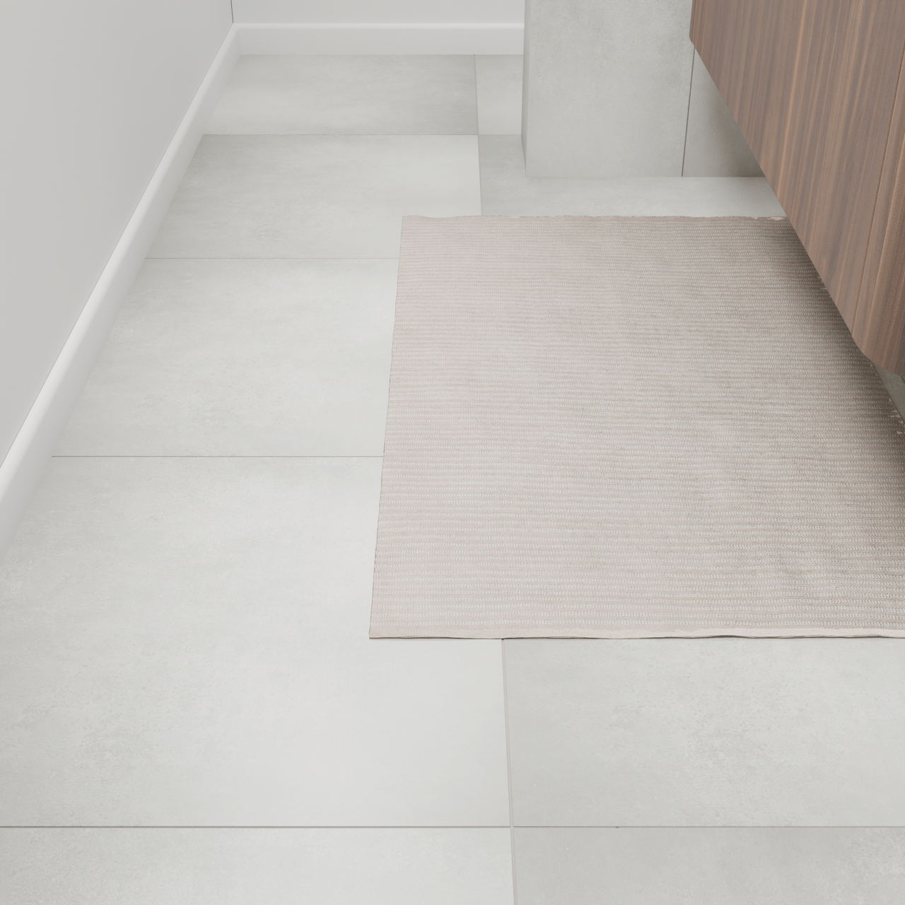 Carruzo Arav carrelage en céramique sol et mur 5 carreaux 60x60cm Perla