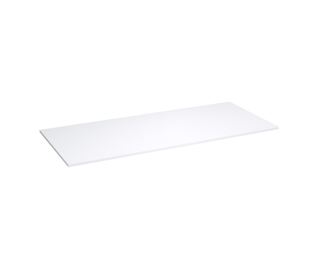 Storke Tavola enkel of dubbel tablet mat witte Solid Surface 140 x 52 cm