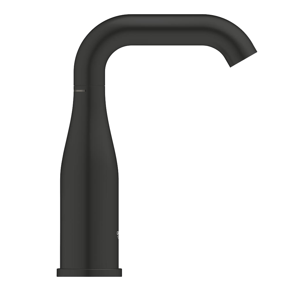 Grohe Essence M-Size wastafelkraan mat zwart, inclusief push open crepine