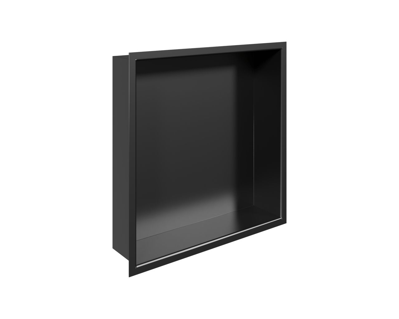 Blaufoss Box Inbouwnis 30 x 30 cm mat zwart