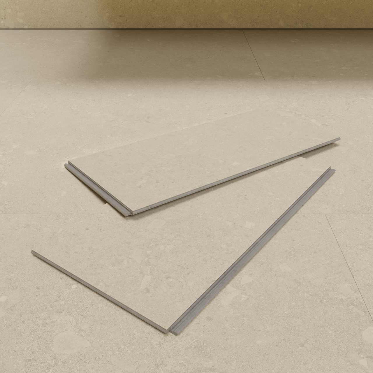 Florris Milano SPC klik vinyl vloer, 6 stuks, 40x80cm, Bellagio