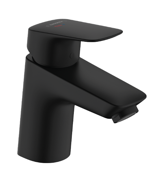 Hansgrohe Logis 70 Niedrige Waschtischarmatur Schwarz Matt
