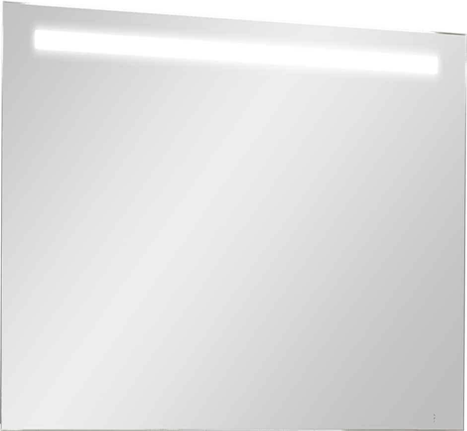 Storke Lucio rechthoekig badkamerspiegel 85 x 65 cm met spiegelverlichting en anti-damp