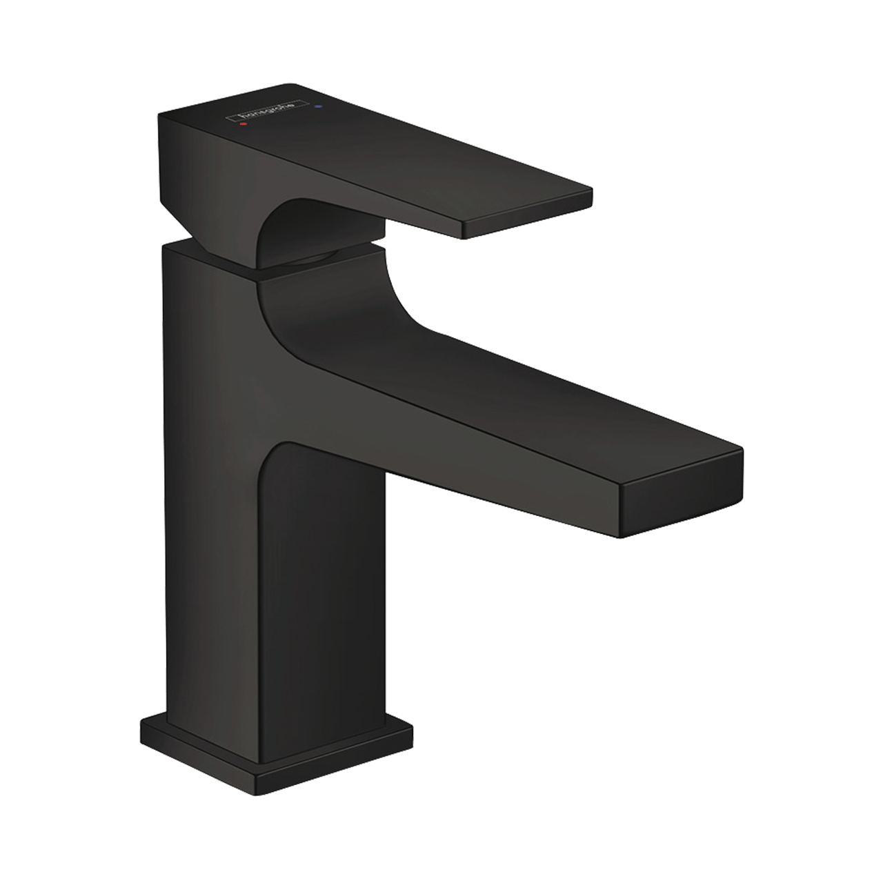 Hansgrohe Metropol 100 wastafelkraan Matt Black
