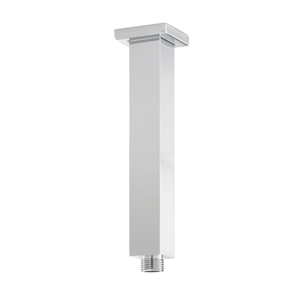 Blaufoss Square bras de douche plafond 20 cm chrome brillant