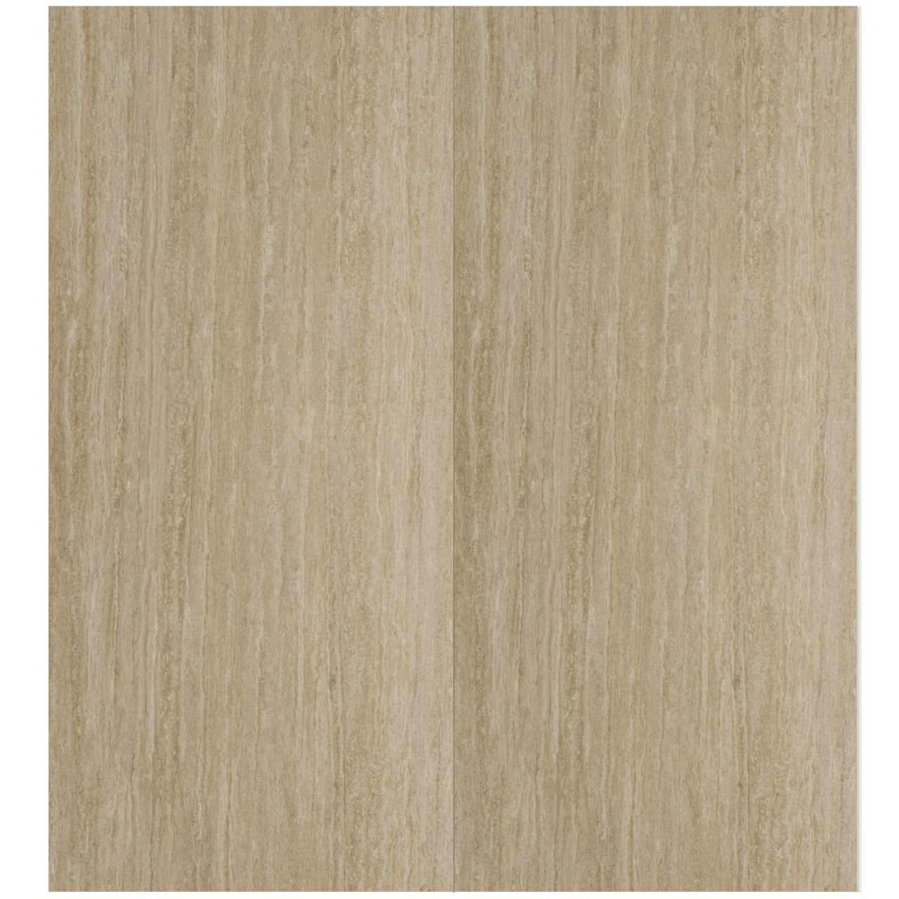 Florris Sevilla SPC wandpanelen, 2 stuks, 120 x 260 cm, Travertin