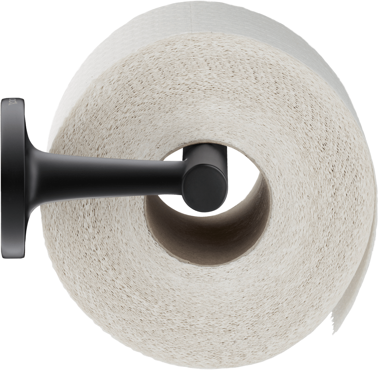 Duravit Starck T porte-rouleau de papier toilette noir mat