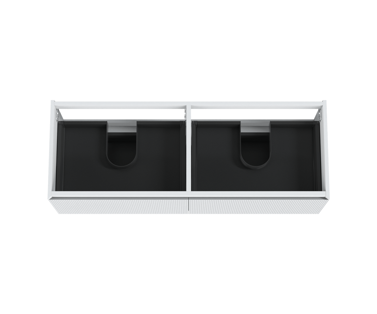 Balmani Fila by Mitra zwevende wastafelonderkast 150 x 55 cm mat wit 4 lades