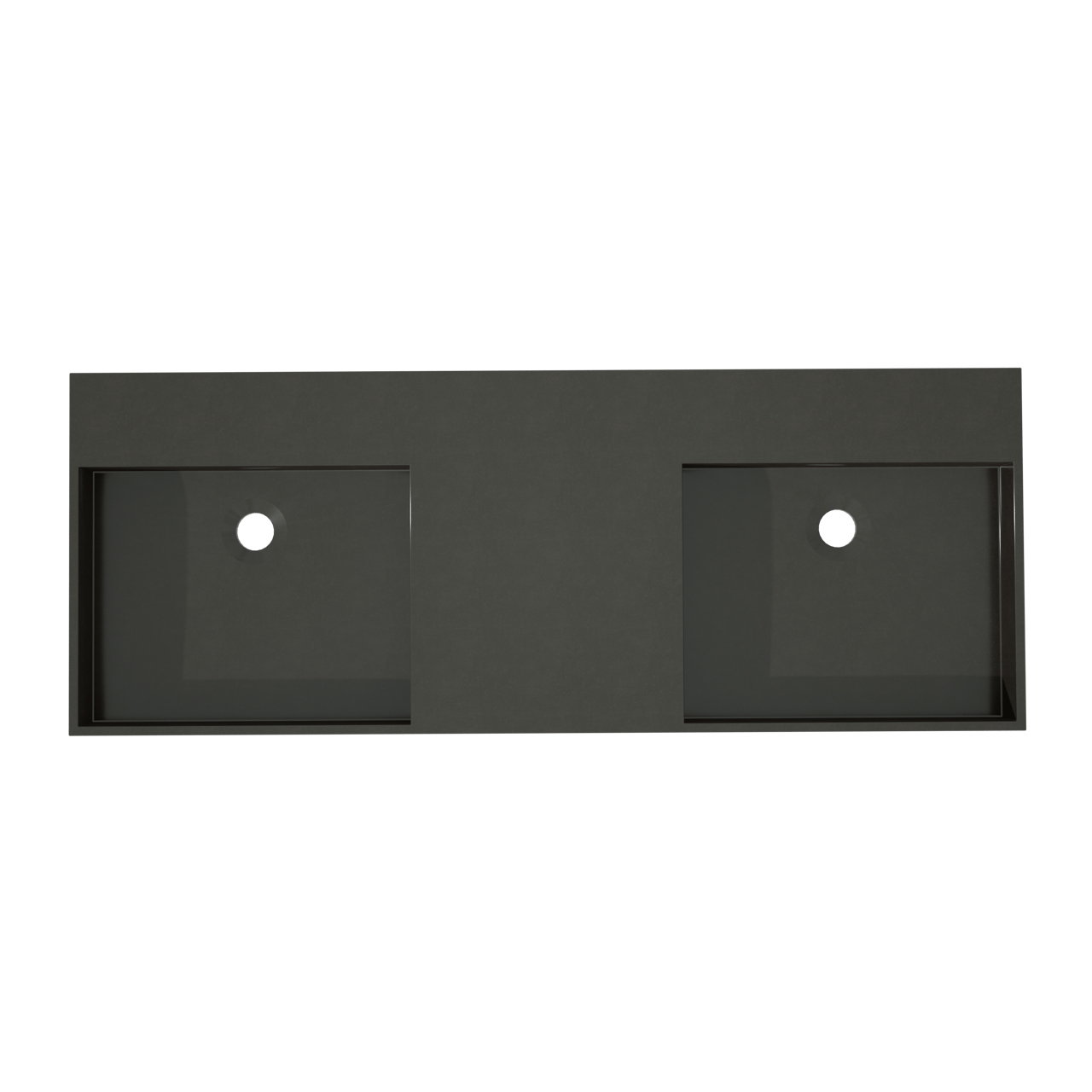 Storke Jura Waschtisch Quarz matt, 120 x 46 cm