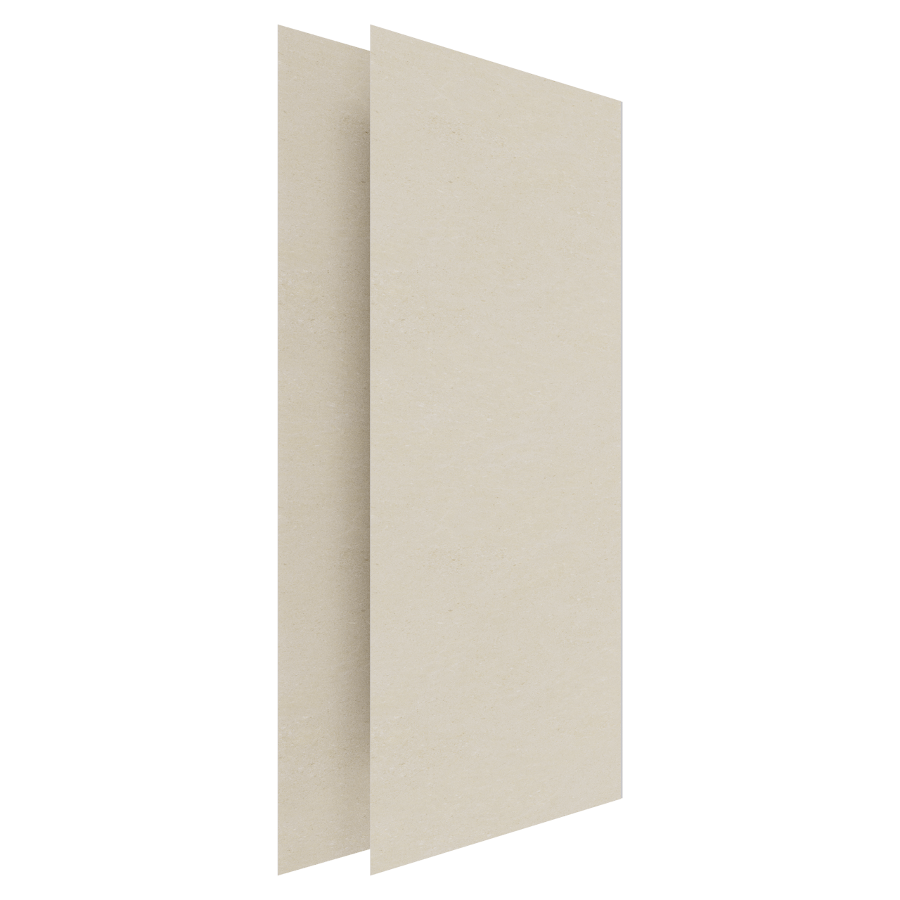 Luca Varess Suite Set revêtement mural de douche 2 x 120x260 cm, SPC, Dizzy cream