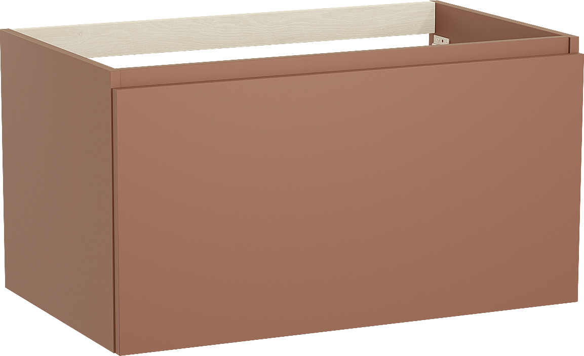 Balmani Sfera by Lucida zwevende wastafelonderkast 90 x 55 cm Cotto 2 lades