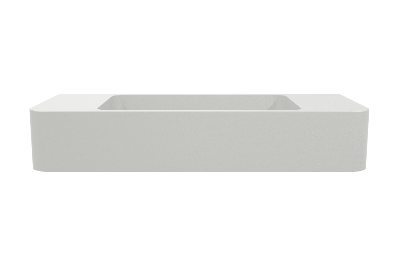 Storke Curvado lave-mains 45 x 18 cm Solid Surface mat