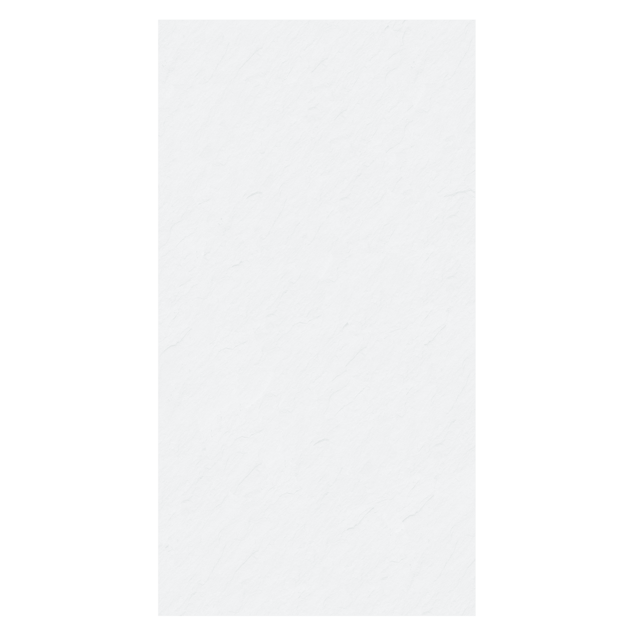 Balmani Zeno douchewandbekleding 120 x 120 x 220 cm composietmarmer mat wit leisteenstructuur