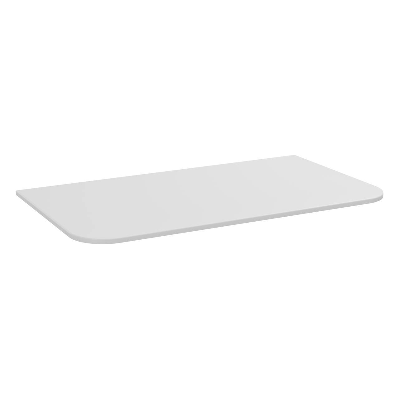 Storke Tavola Soft enkel tablet mat witte solid surface 80 x 46 cm